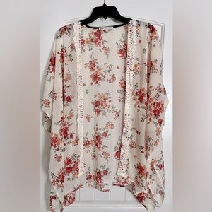 Floral Kimono Shawl